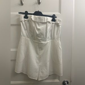 Never Been Worn!! Princess Polly Corset White Romper!